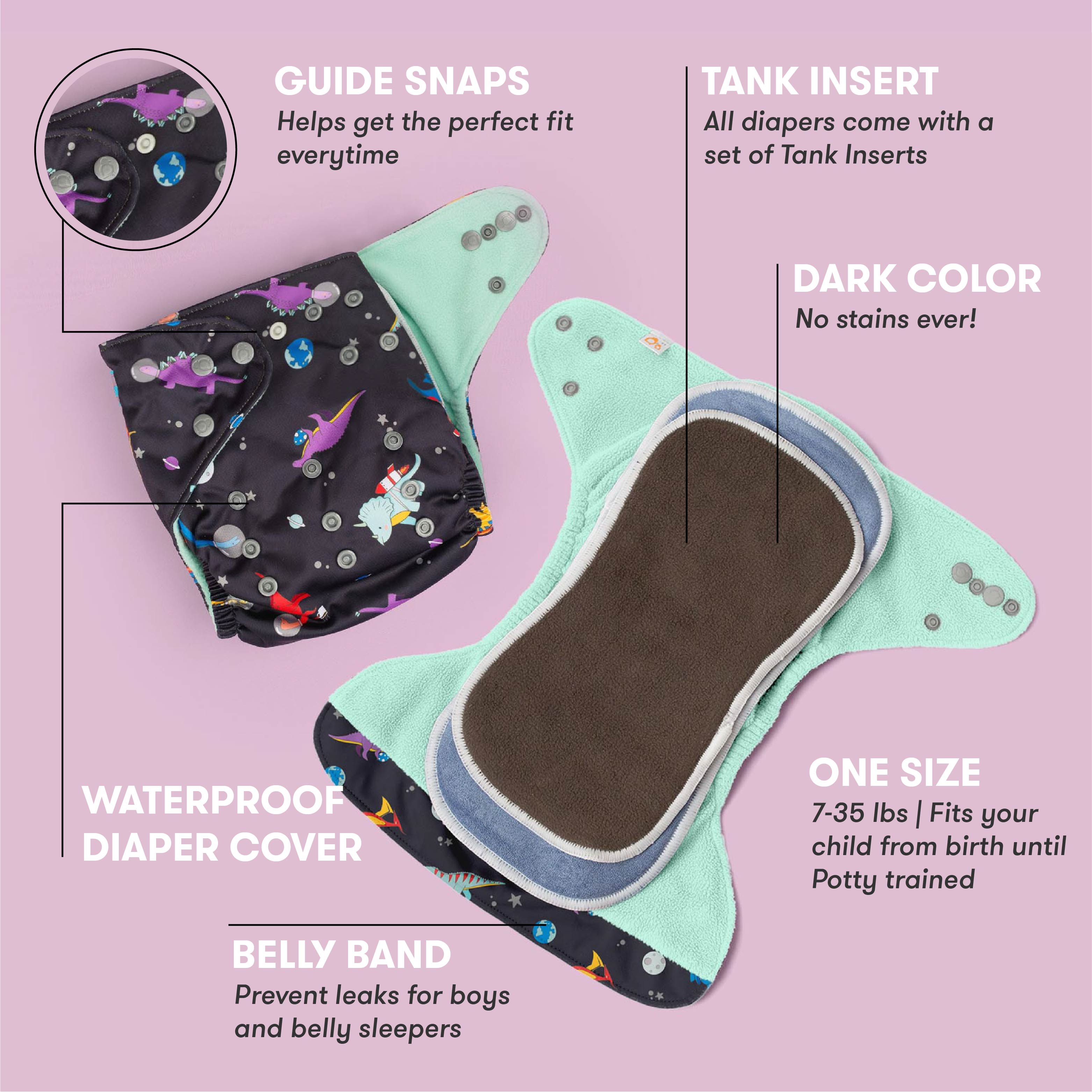 diaper sample features