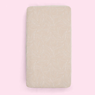 Image for SleepSaver Crib Sheet - design Earth Rose Sand