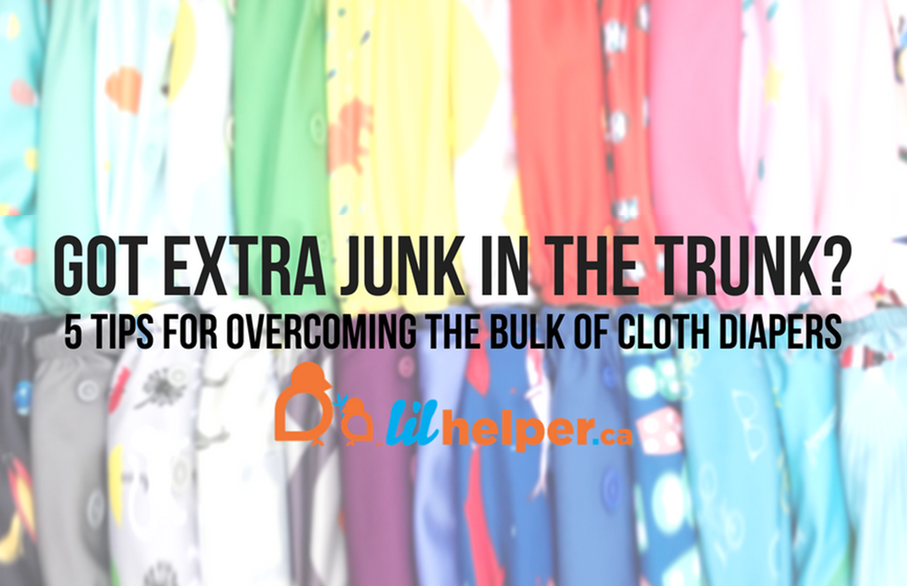 Got Extra Junk In The Trunk? (what to do when cloth diapers are too bulky)