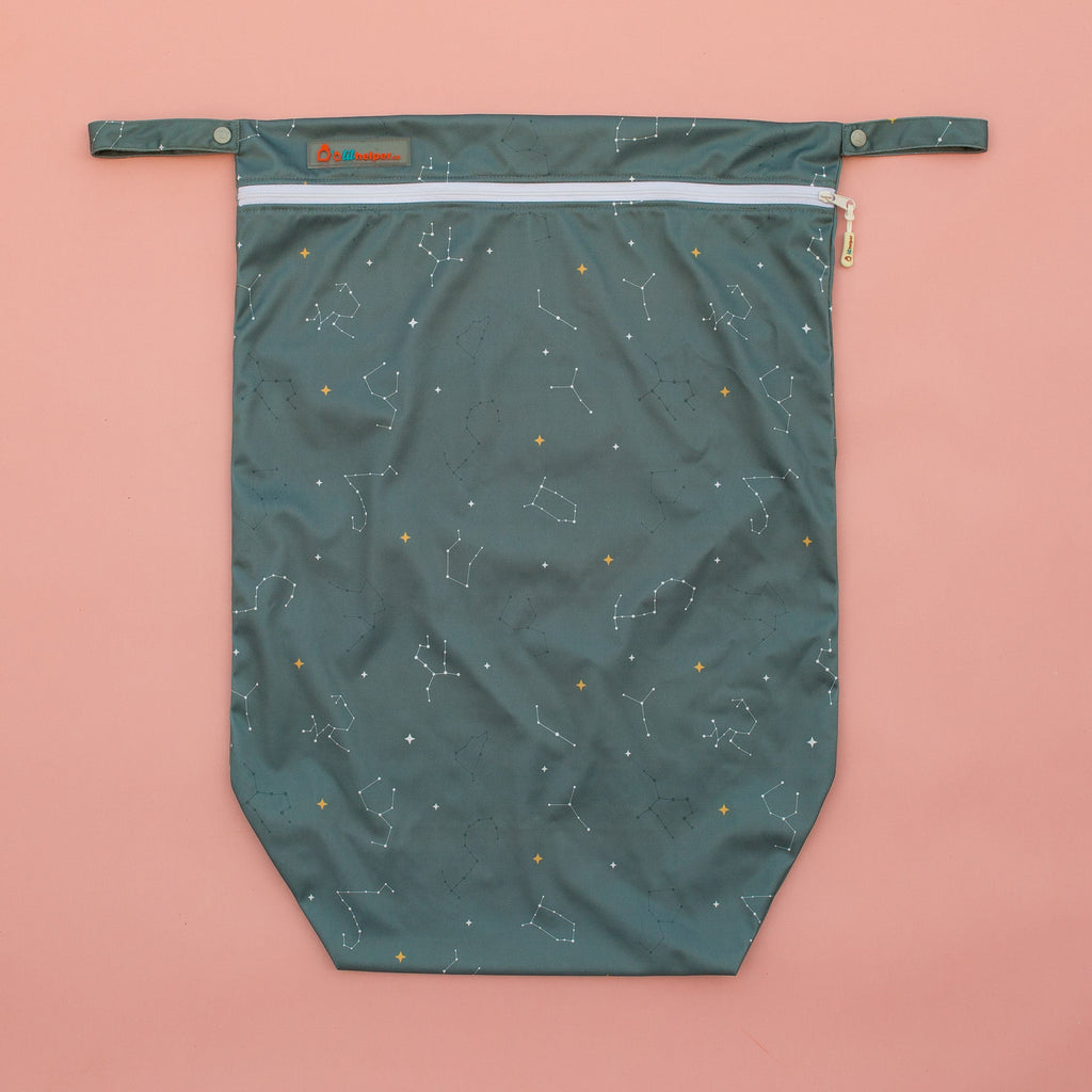 Image for Zippa Zipper Wet Bag, Large - design Stellar