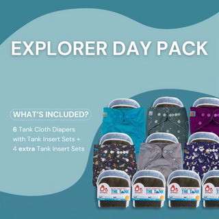 Cloth Diaper Day Pack Explorer