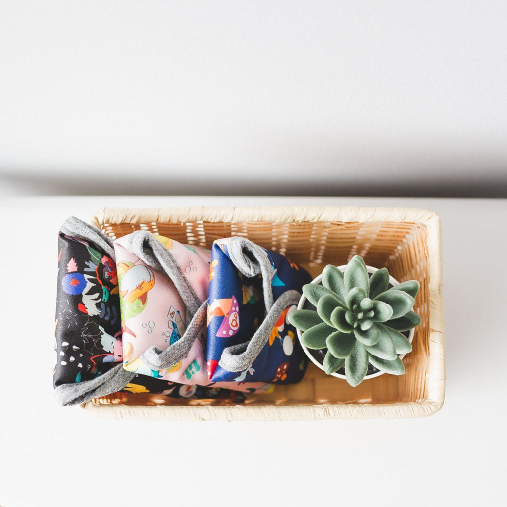 Reusable Pads folded