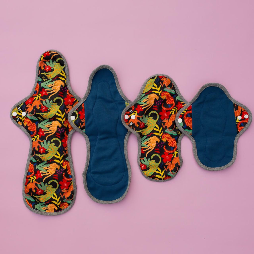 Image for HyPs Original Reusable Pad - size Liner, design New Stripes
