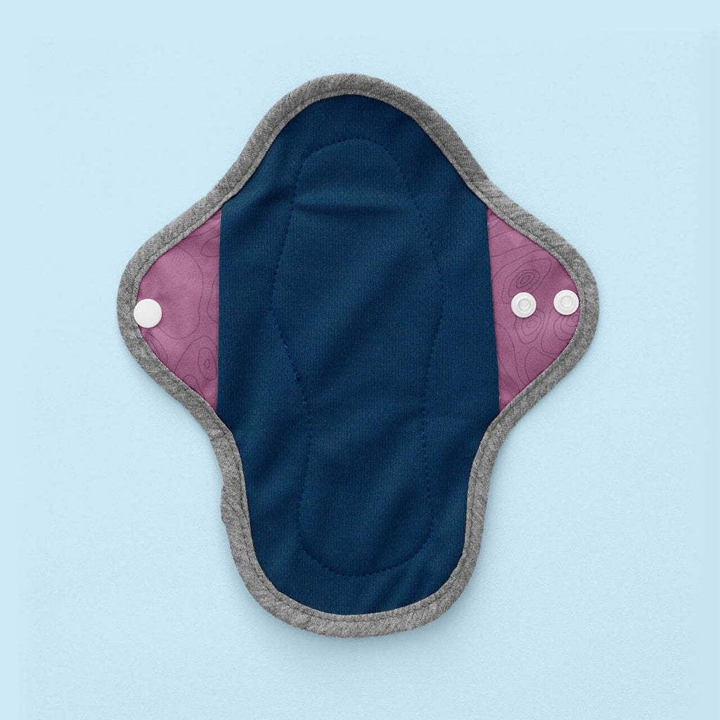 Image for HyPs Original Reusable Pad - size Liner, design Terrain Amethyst