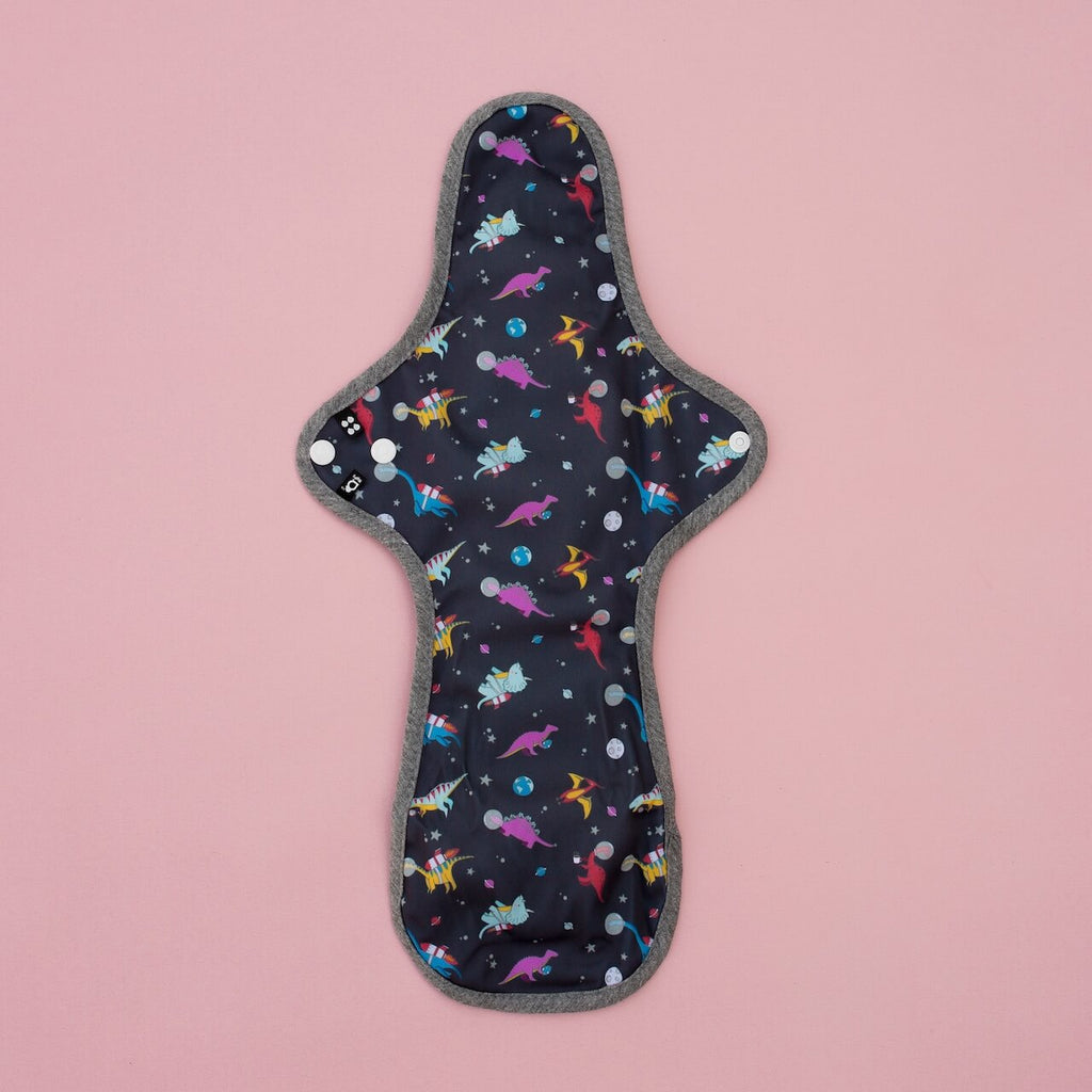 Image for HyPs Original Reusable Pad - size Max, design Space Dinos