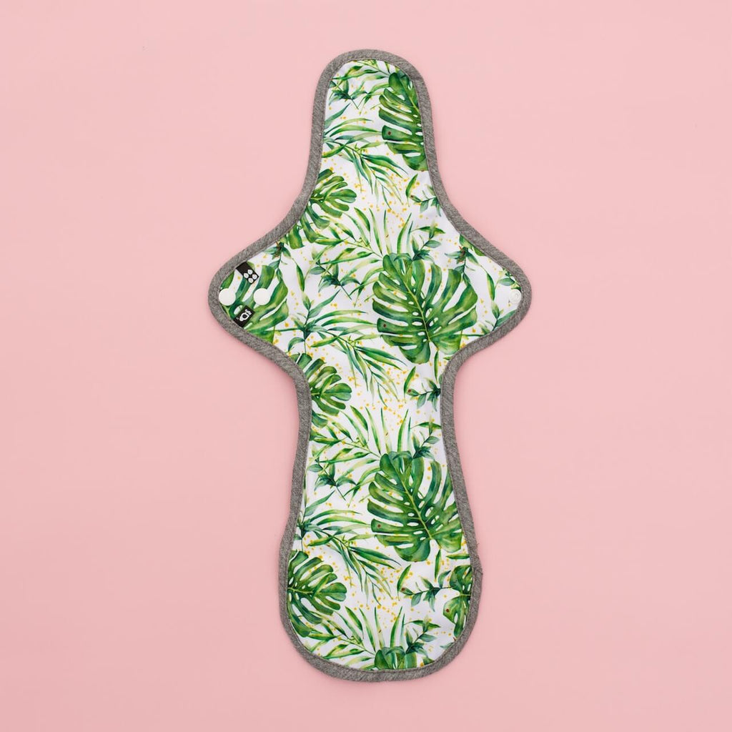 Image for HyPs Original Reusable Pad - size Max, design Watercolour Greenery