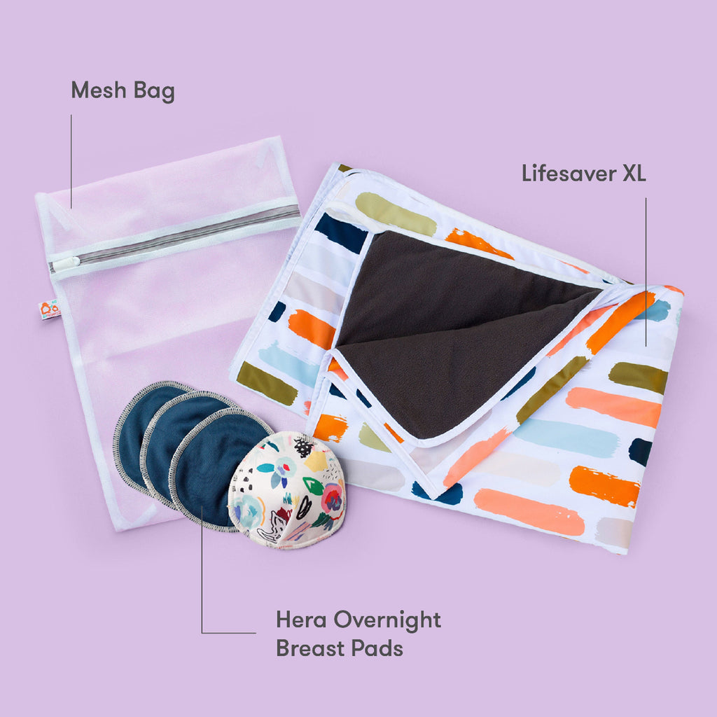Mesh Bag Lifesaver Breast Pads