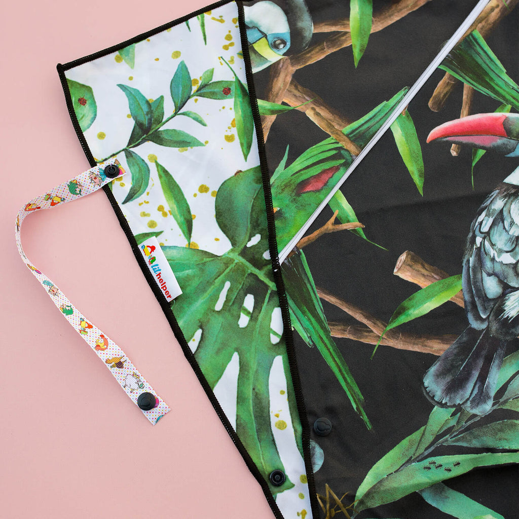 Moasis_Towel_Mini_-_Watercolour_Greenery_Print_003