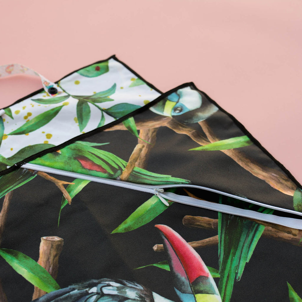 Moasis_Towel_Mini_Watercolour_Greenery_Detail_001