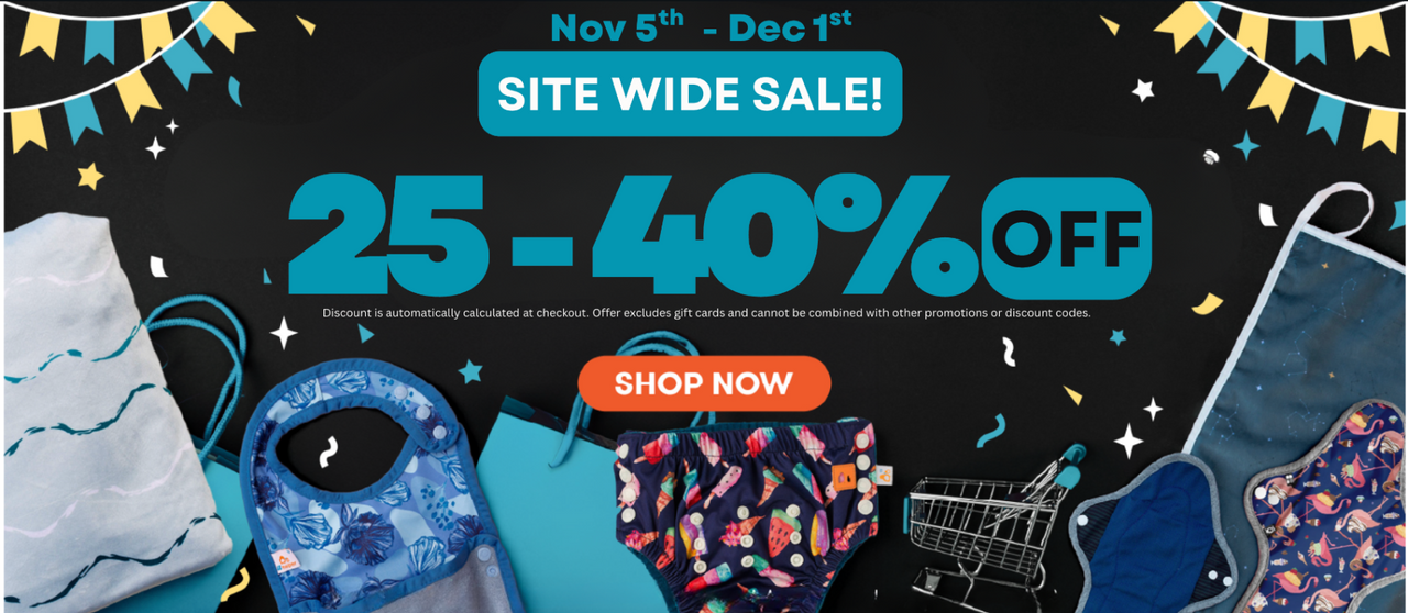 November 2025 25 to 40% Off Sitewide sale