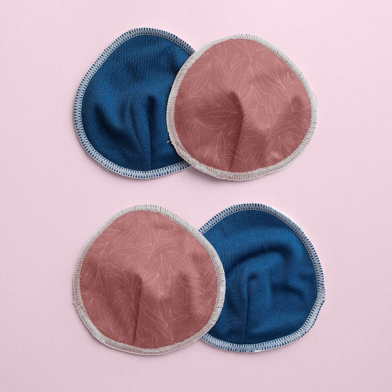 Reusable Overnight Breast Pads Earth Rose