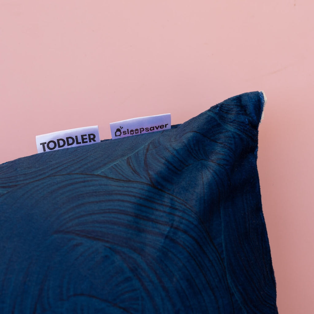 Image for Sleepsaver Waterproof Pillowcase - Toddler size, design Swirls Out to Sea