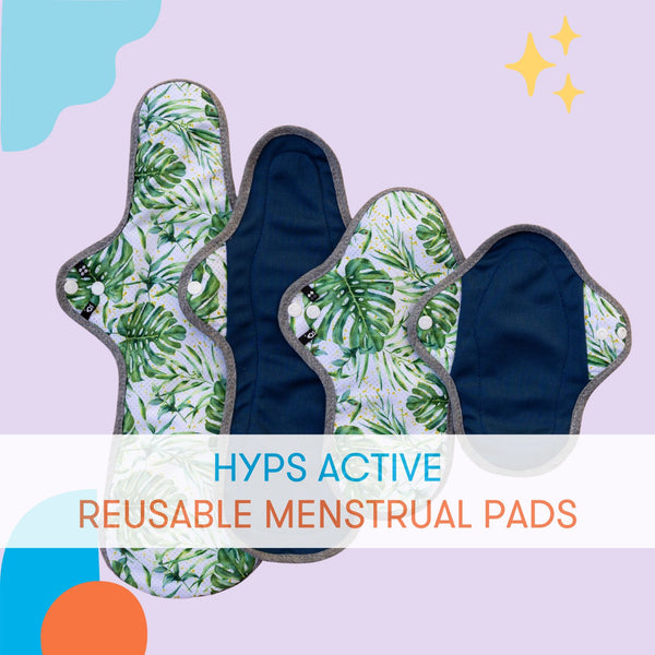 HyPs Active Reusable Pads Video - Regular Space Dinos