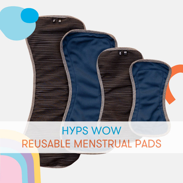 HyPs WoW Reusable Menstrual Pads Video - Max Swirls Out To Sea