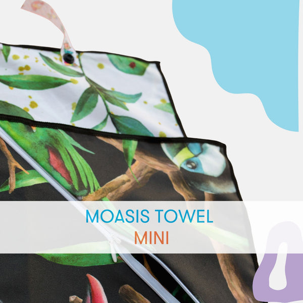 Moasis Towel Products - Swim, Mini, XL 1_1 - Watercolour_Greenery