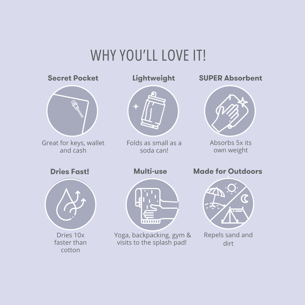 Moasis Towel Original - Geometric Flowers (Print) 004 Video