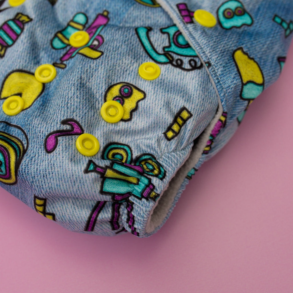 Image for Tank Cloth Diaper - design 1989