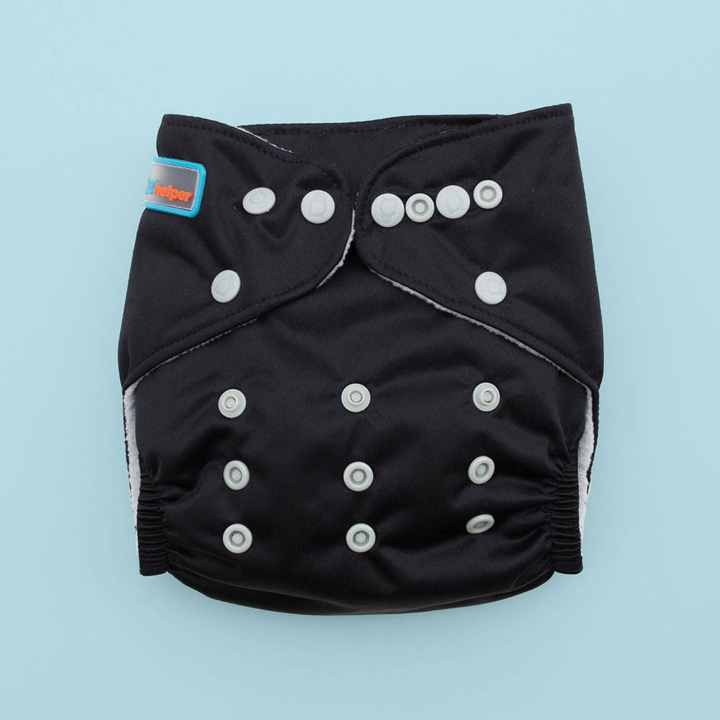 Image for Tank Cloth Diaper - design Black