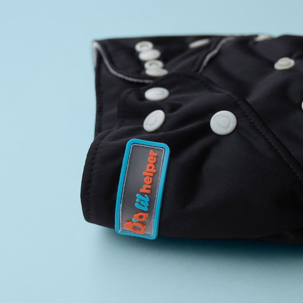 Image for Tank Cloth Diaper - design Black