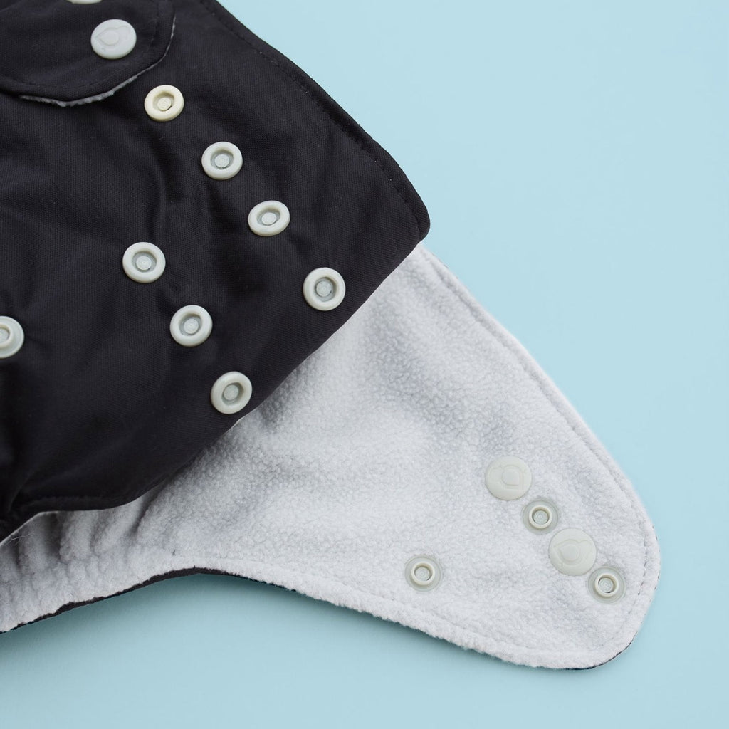 Image for Tank Cloth Diaper - design Black