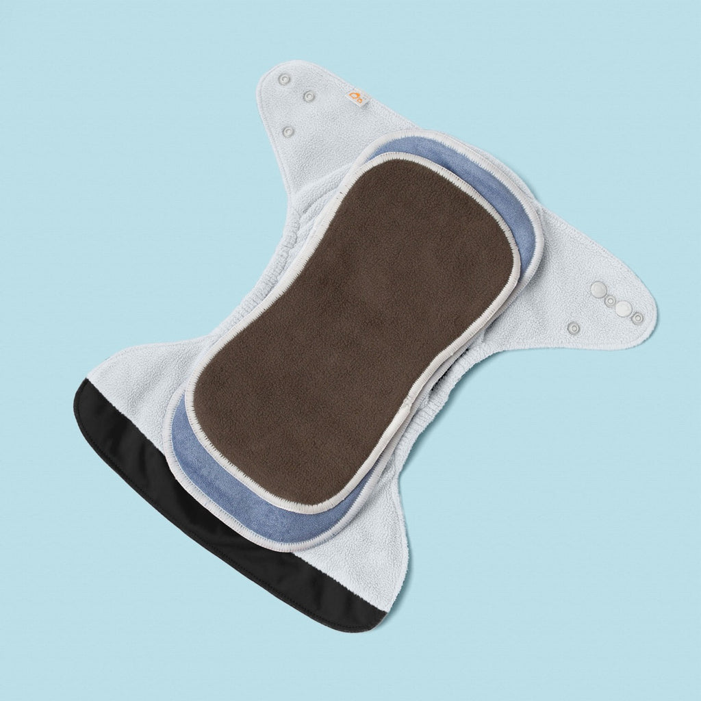 Image for Tank Cloth Diaper - design Black