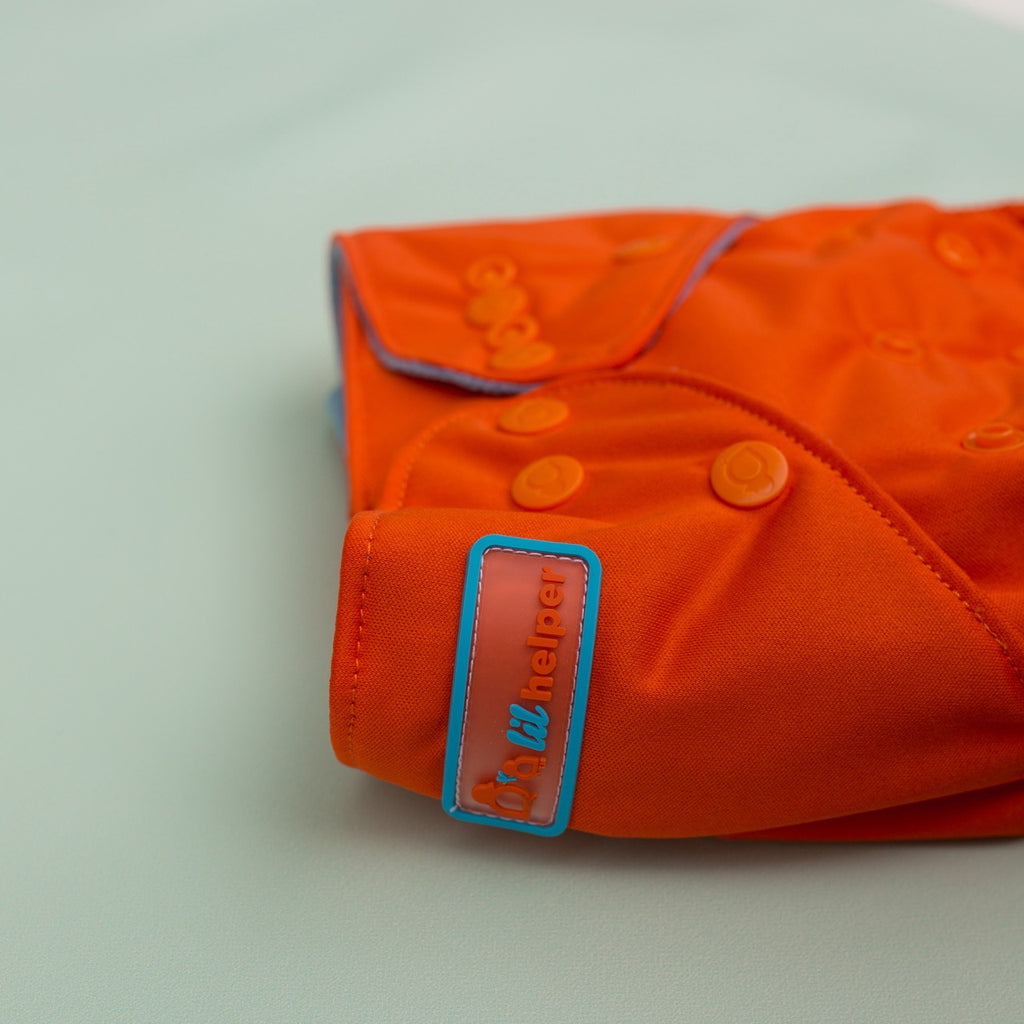 Image for Tank Cloth Diaper - design Blood Orange