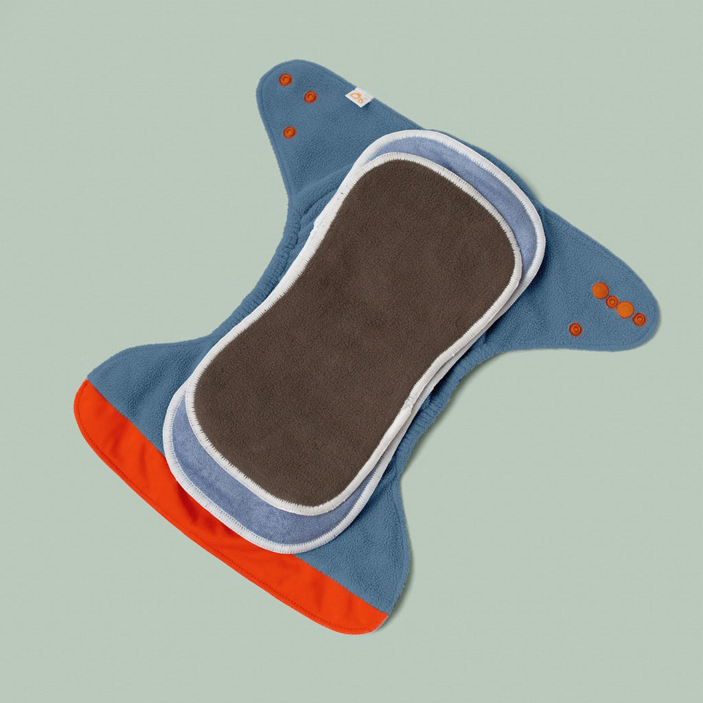 Image for Tank Cloth Diaper - design Blood Orange