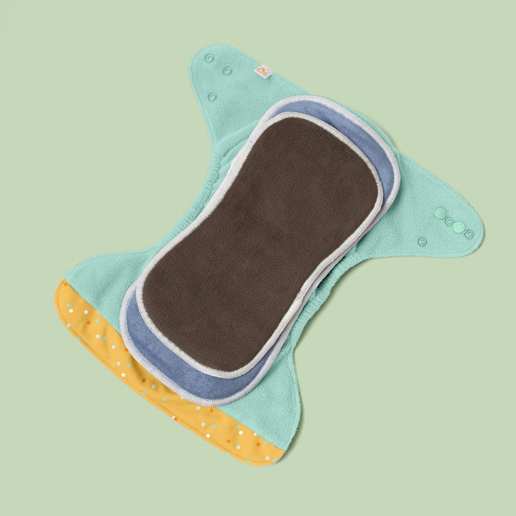 Image for Tank Cloth Diaper - design Confetti Yellow