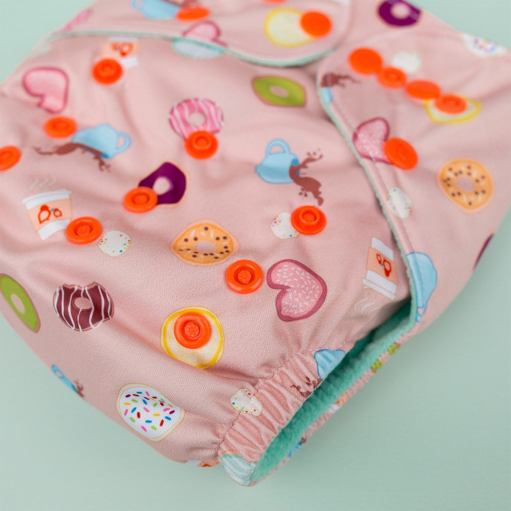 Image for Tank Cloth Diaper - design Doughnuts