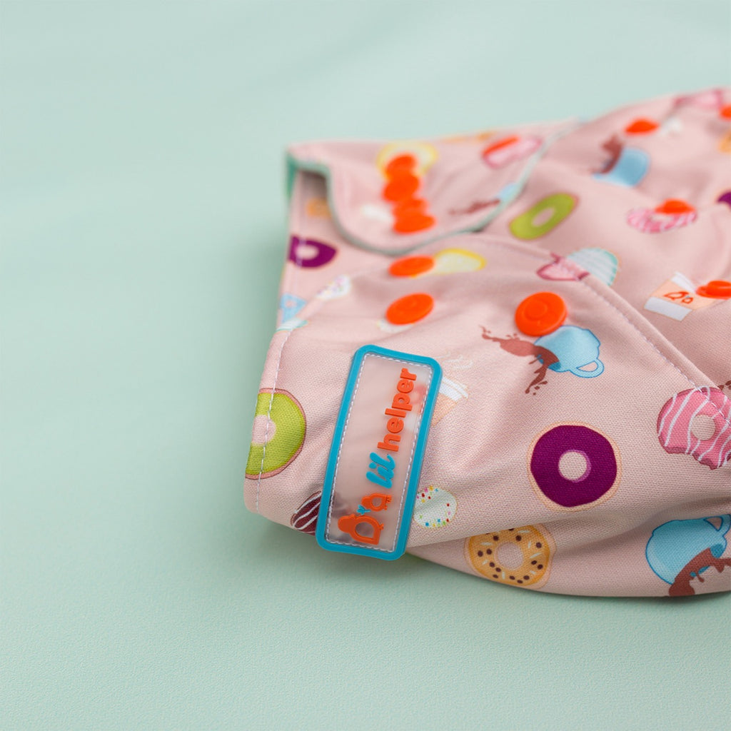 Image for Tank Cloth Diaper - design Doughnuts