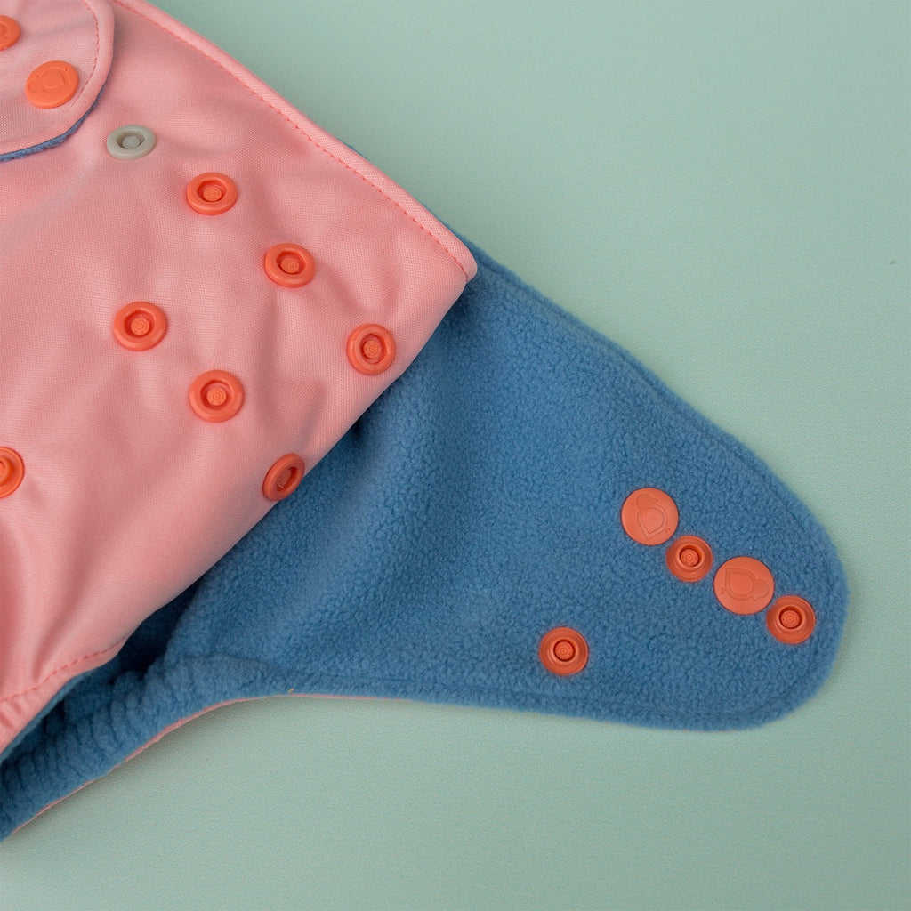 Image for Tank Cloth Diaper - design Flamingo Fluff