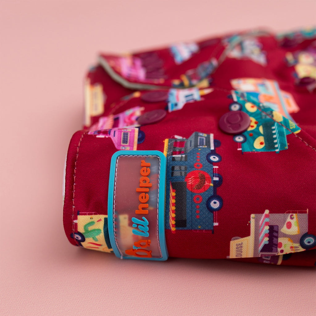 Image for Tank Cloth Diaper - design Food Trucks