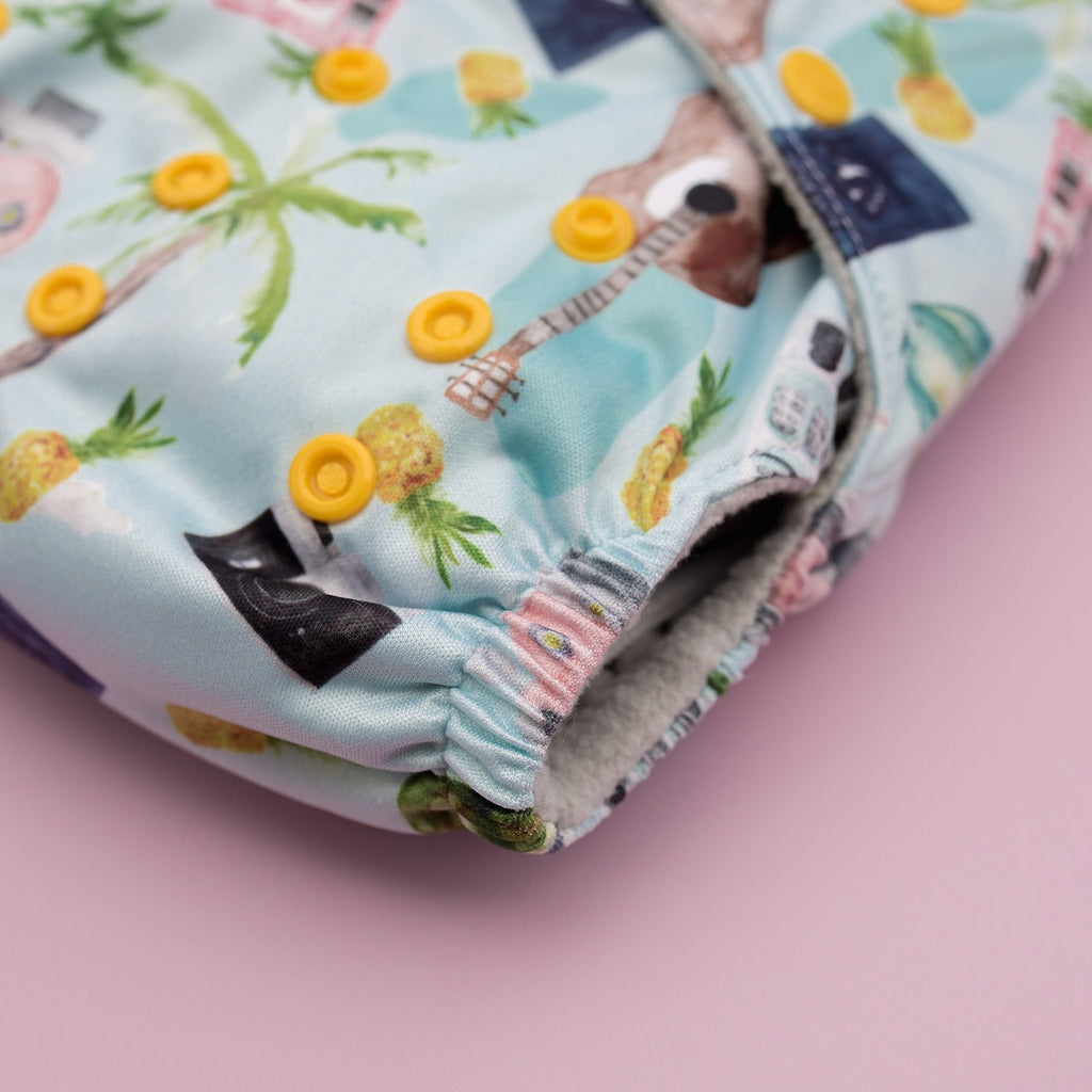 Image for Tank Cloth Diaper - design Havana