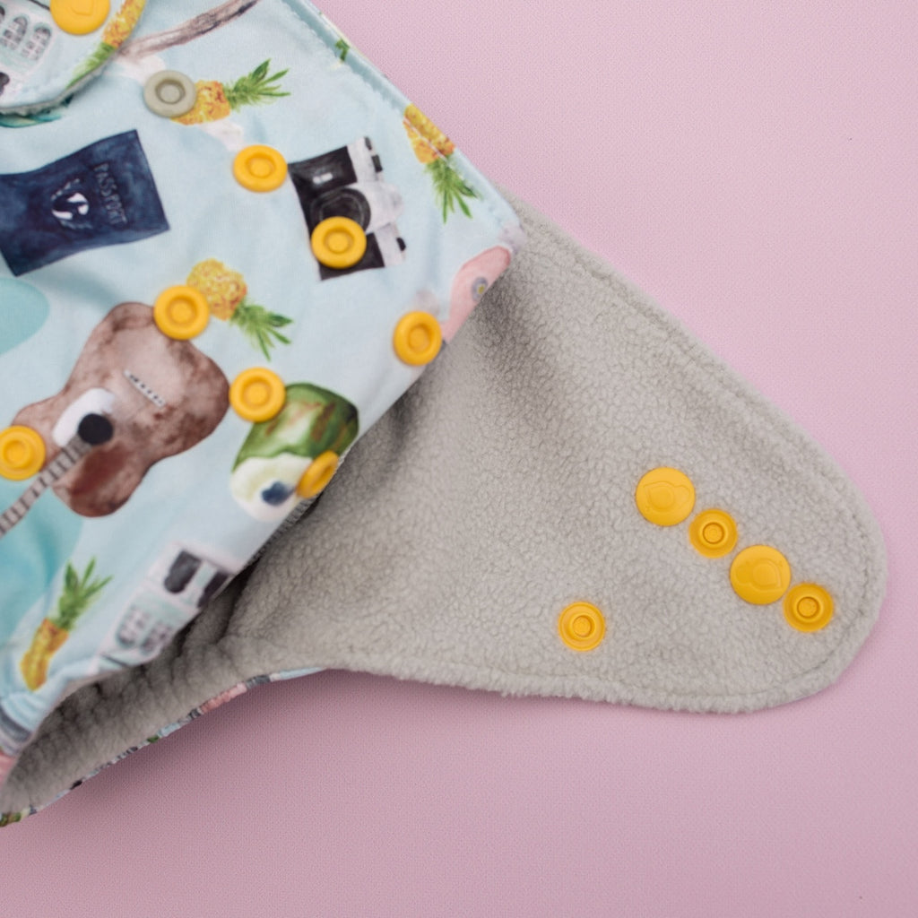 Image for Tank Cloth Diaper - design Havana