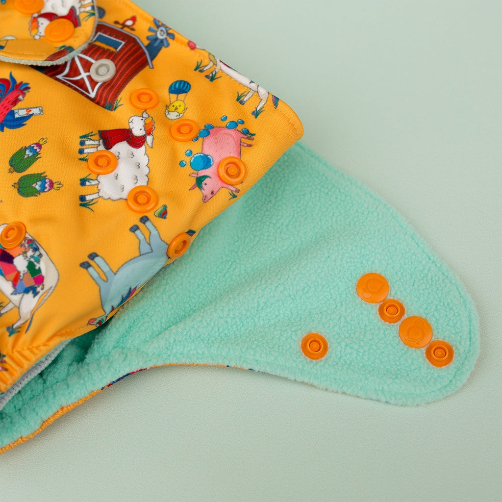 Image for Tank Cloth Diaper - design Hipster Farm
