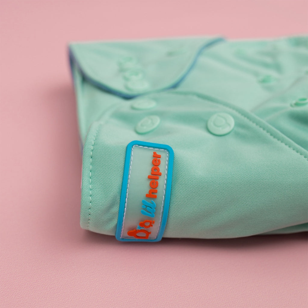 Image for Tank Cloth Diaper - design Mint