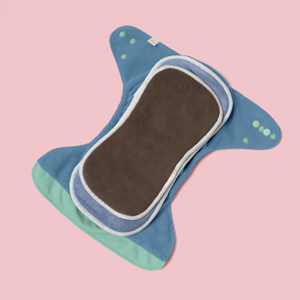 Image for Tank Cloth Diaper - design Mint