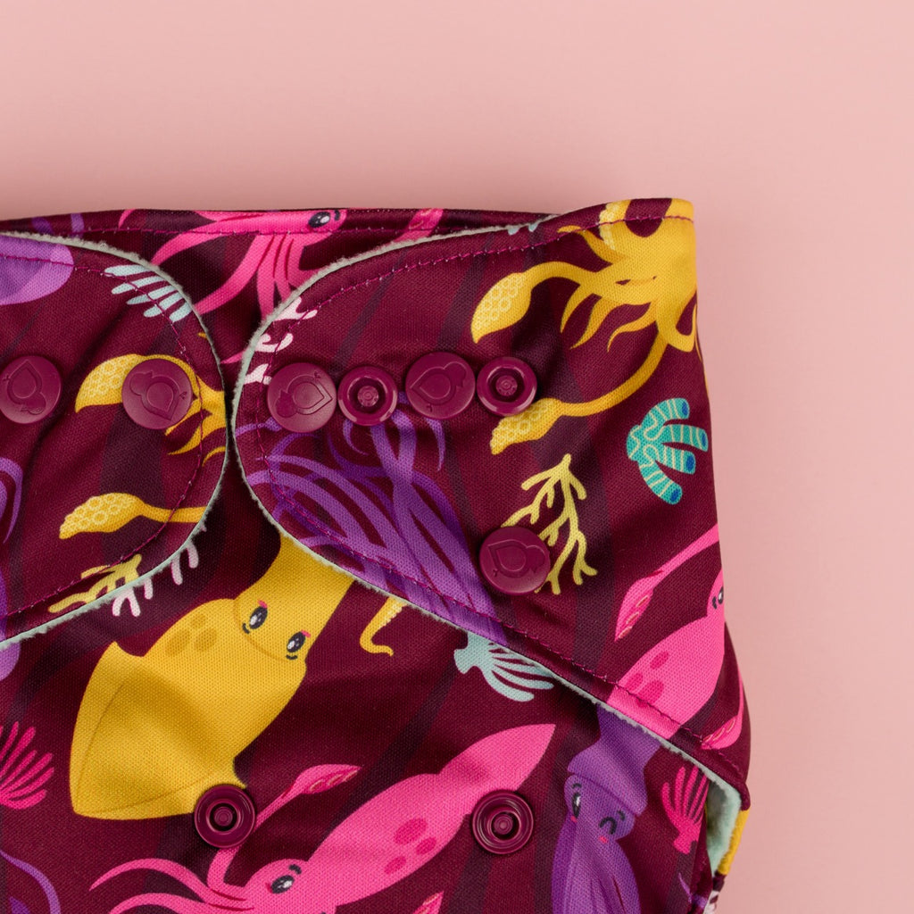 Image for Tank Cloth Diaper - design New Squids