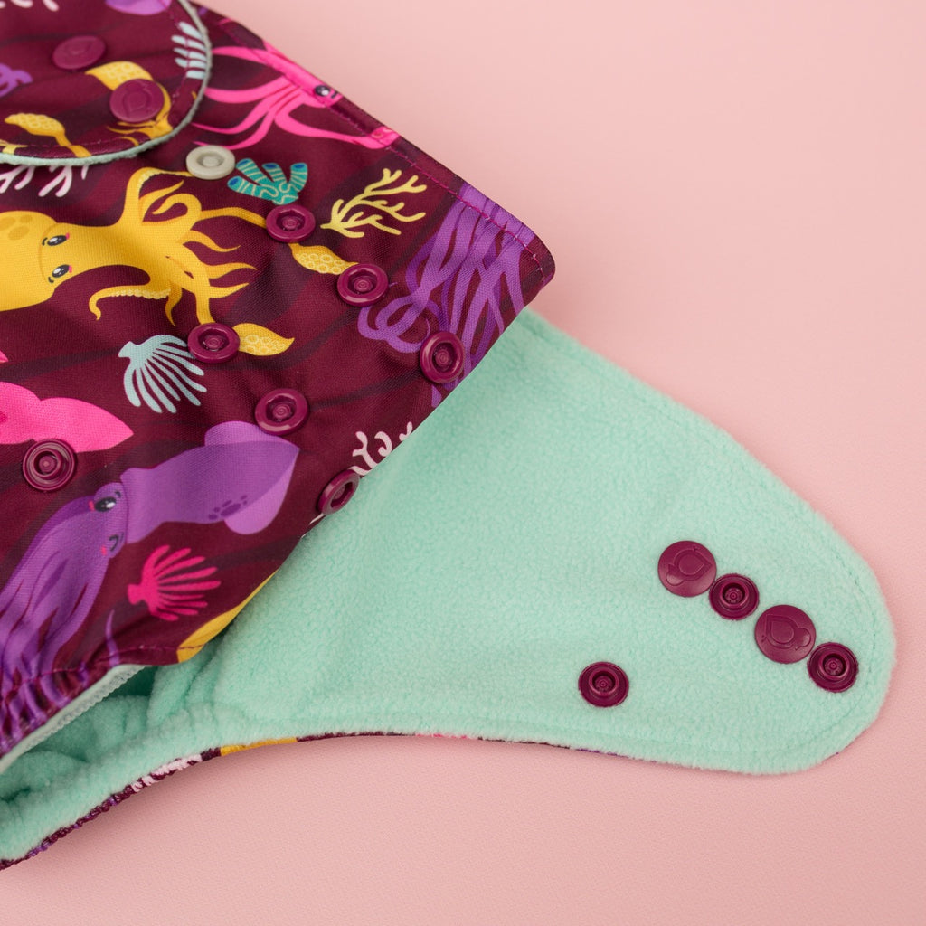 Image for Tank Cloth Diaper - design New Squids
