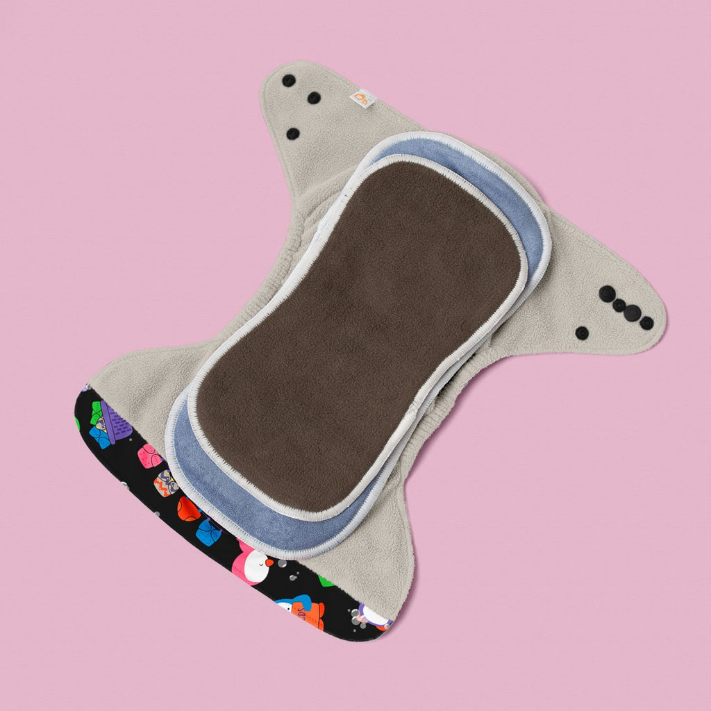 Image for Tank Cloth Diaper - design Penguins