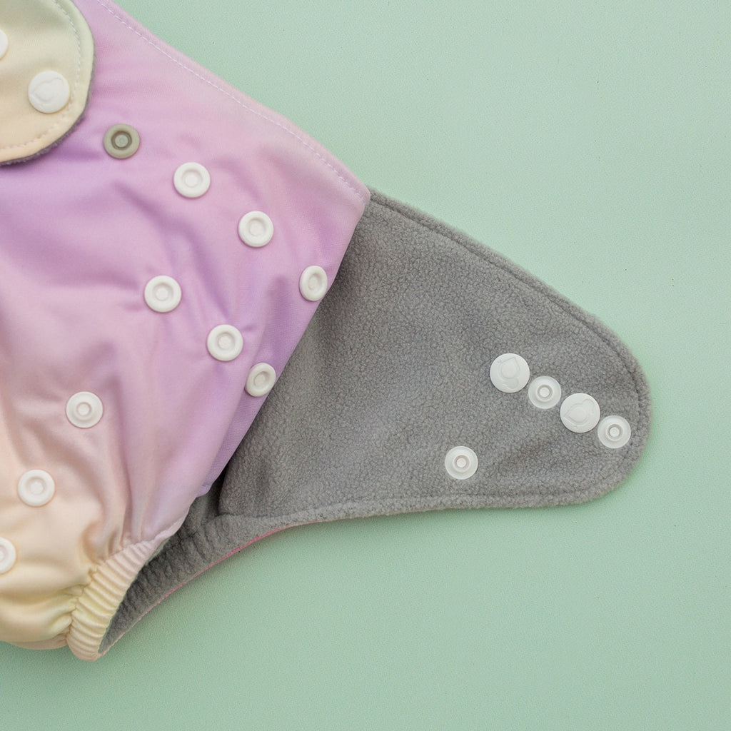 Image for Tank Cloth Diaper - design Rainbow Pastel