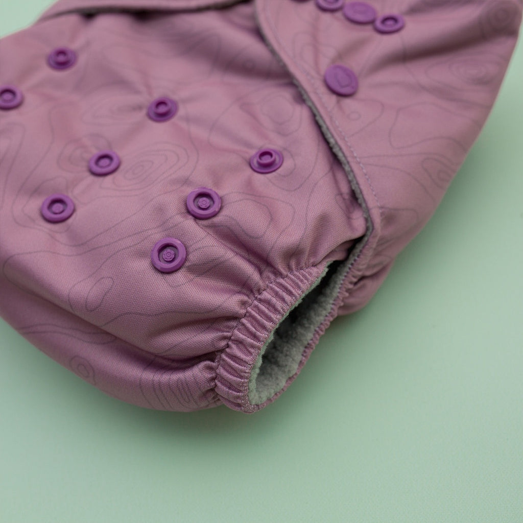 Image for Tank Cloth Diaper - design Terrain Amethyst