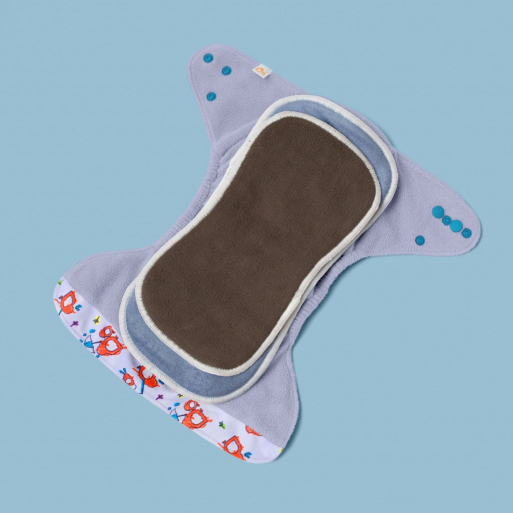 Image for Tank Cloth Diaper - design Two Lil Birds
